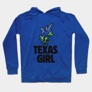 Texas Girl Bluebonnets Hoodie